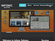 Tablet Screenshot of infonicsolution.com